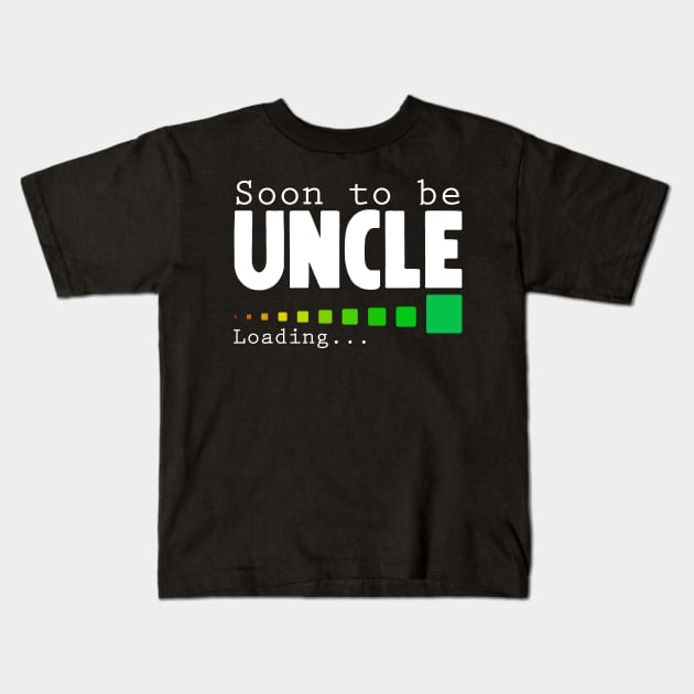 Soon To Be Uncle Kids T-Shirt by Horisondesignz